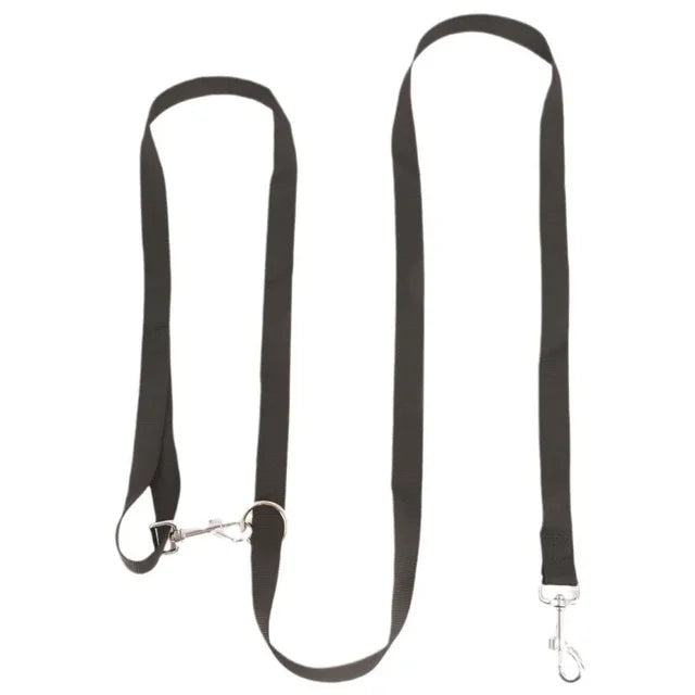 Dog Leash Hands Free Dogs Leash Adjustable Dogs Chain 230cm Double