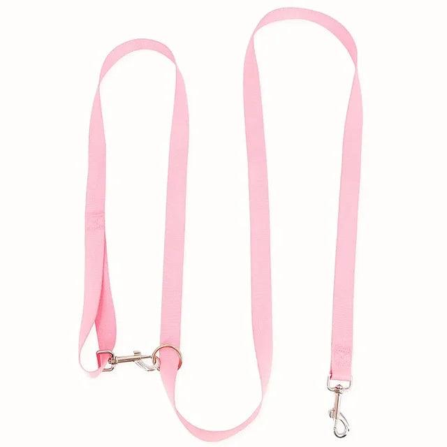 Dog Leash Hands Free Dogs Leash Adjustable Dogs Chain 230cm Double