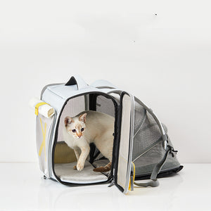 PETS GO OUT PORTABLE SPACE CAPSULE LARGE CAPACITY BACKPACK